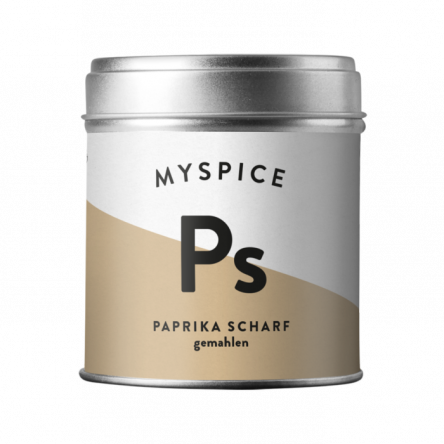 Paprika scharf gemahlen