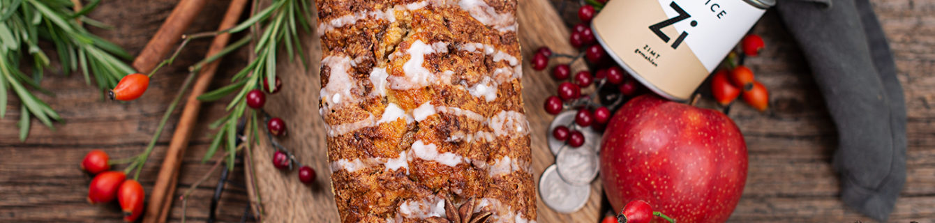 Süßes Apfel Zimt Brot